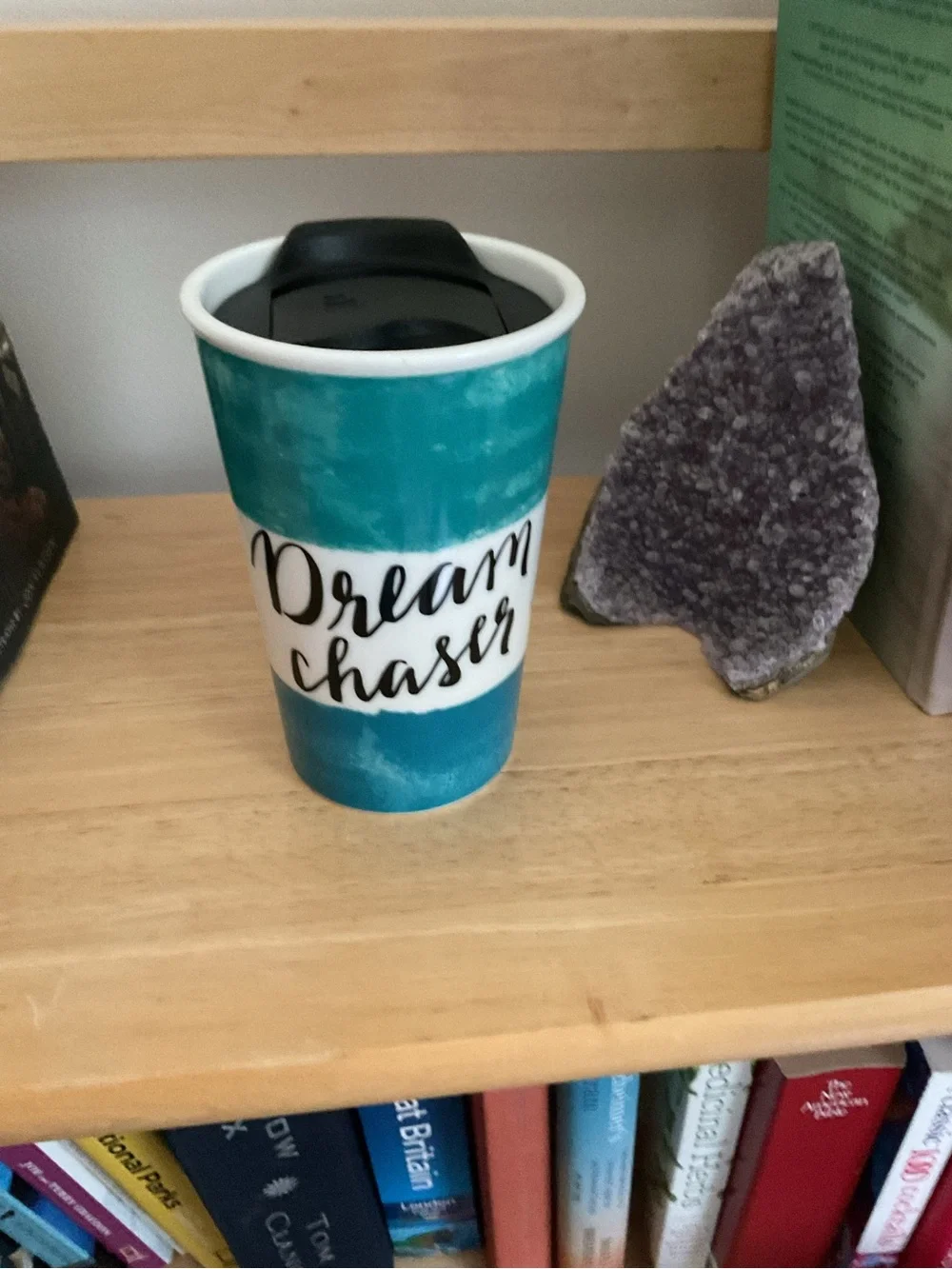 CLAY ART “Dream chaser” Travel Mug with Closable Lid